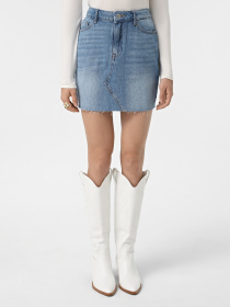 Джинсова спідниця Only модель 15325678_Medium Blue Denim Фото