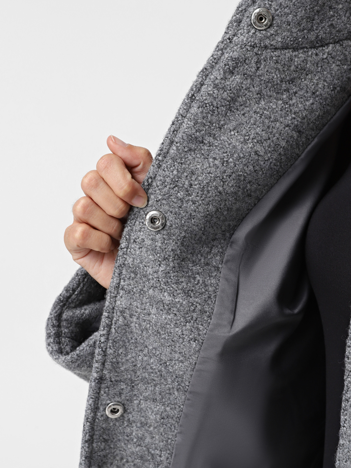 Демісезонна куртка Only модель 15328165_Medium Grey Melange Фото