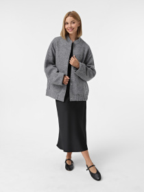 Демісезонна куртка Only модель 15328165_Medium Grey Melange Фото