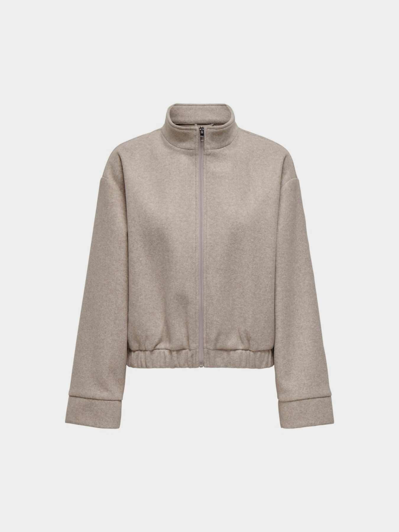 Бомбер Only модель 15337303_Simply Taupe MELANGE Фото
