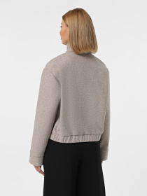 Бомбер Only модель 15337303_Simply Taupe MELANGE Бомбер Only модель 15337303_Simply Taupe MELANGE Фото