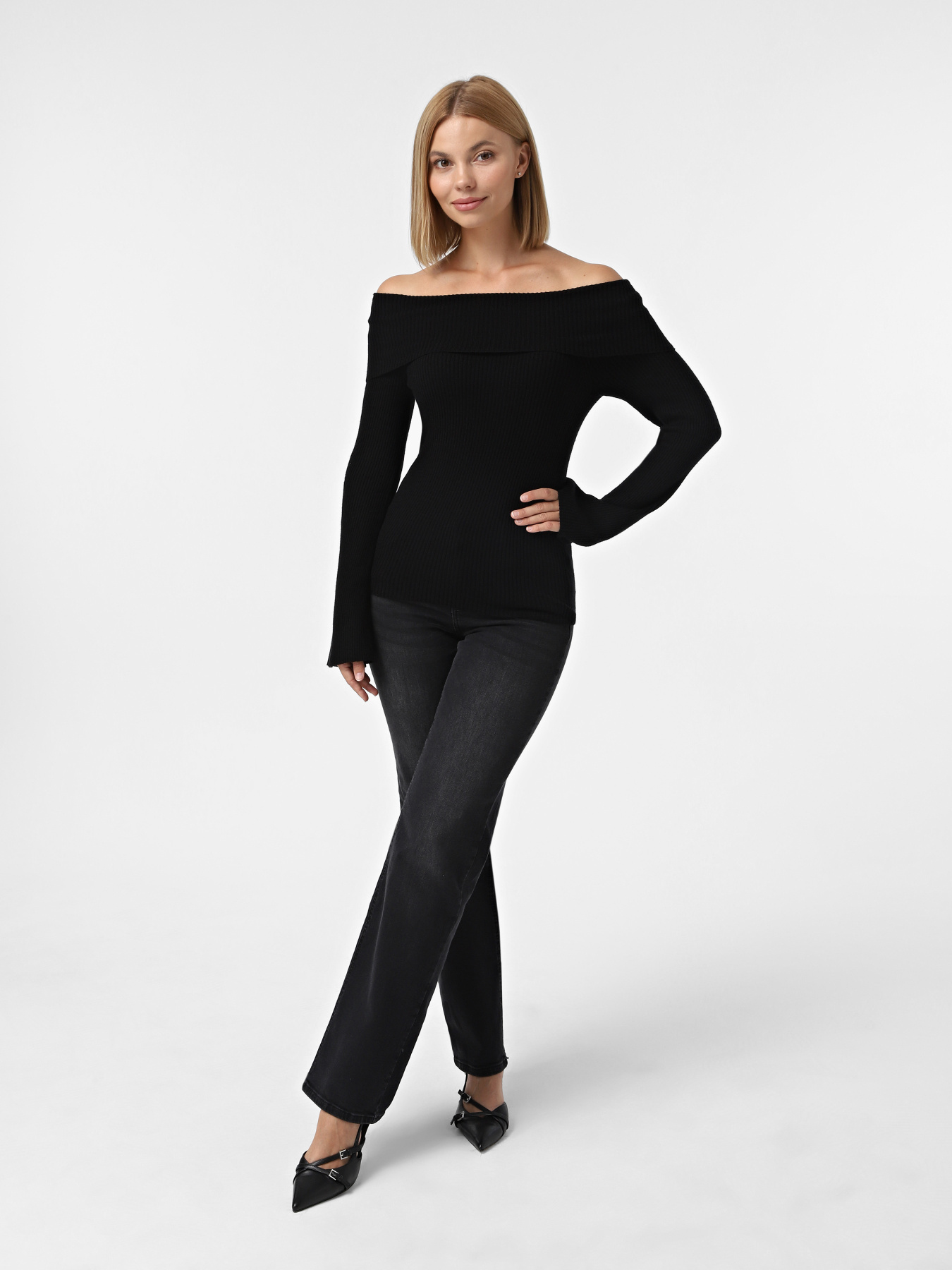 Джемпер Only модель 15328246_Black Джемпер Only модель 15328246_Black Фото