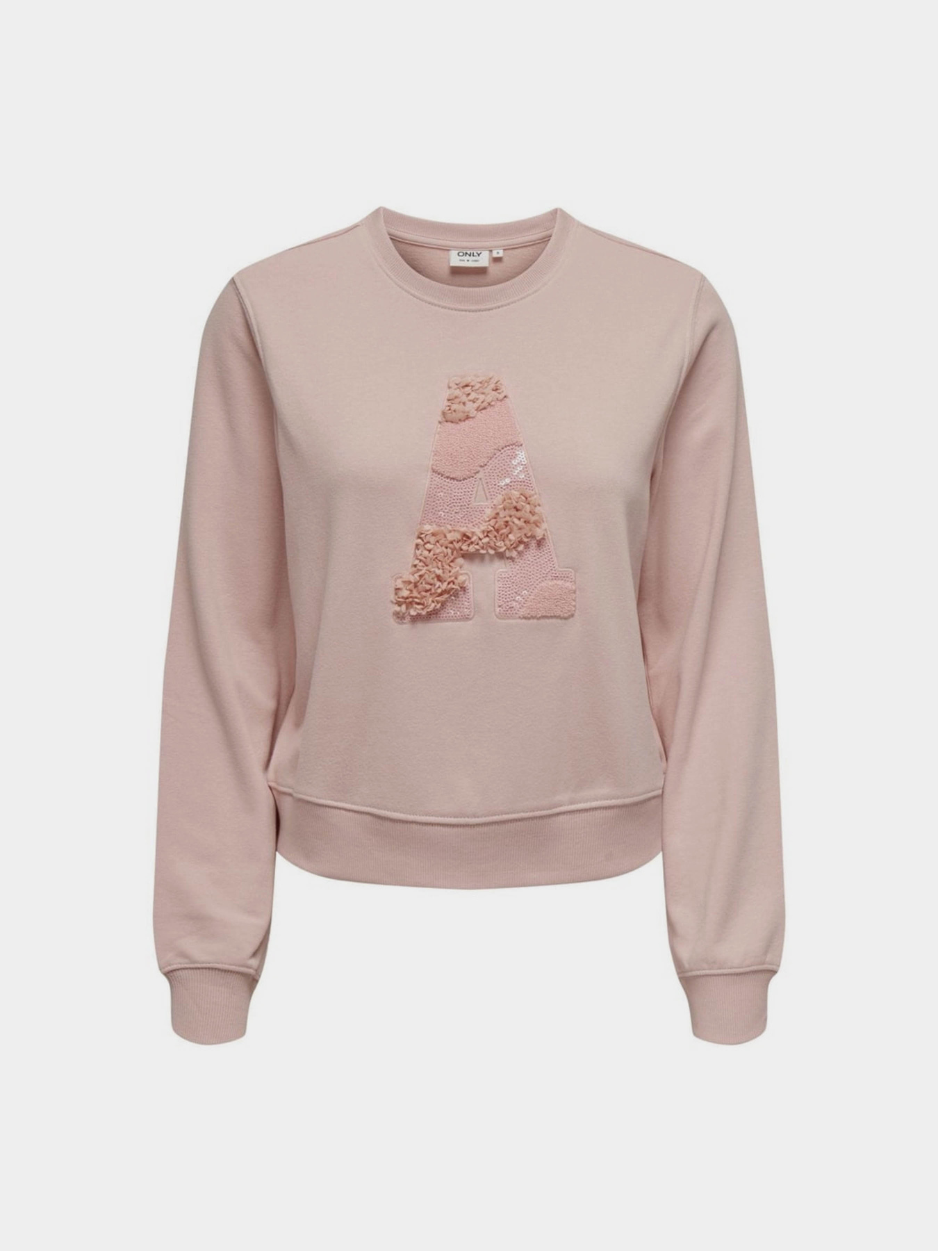 Свитшот Only модель 15330271_Silver Pink A Фото