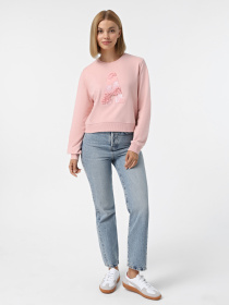 Свитшот Only модель 15330271_Silver Pink A Фото