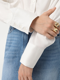 Рубашка Only модель 15328579_Cloud Dancer Фото