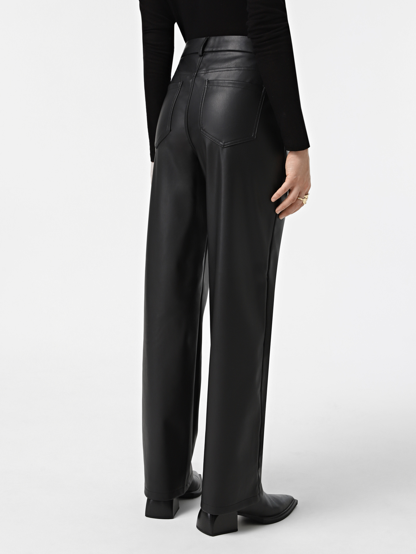 Штани палаццо Only модель 15324777_Black Фото