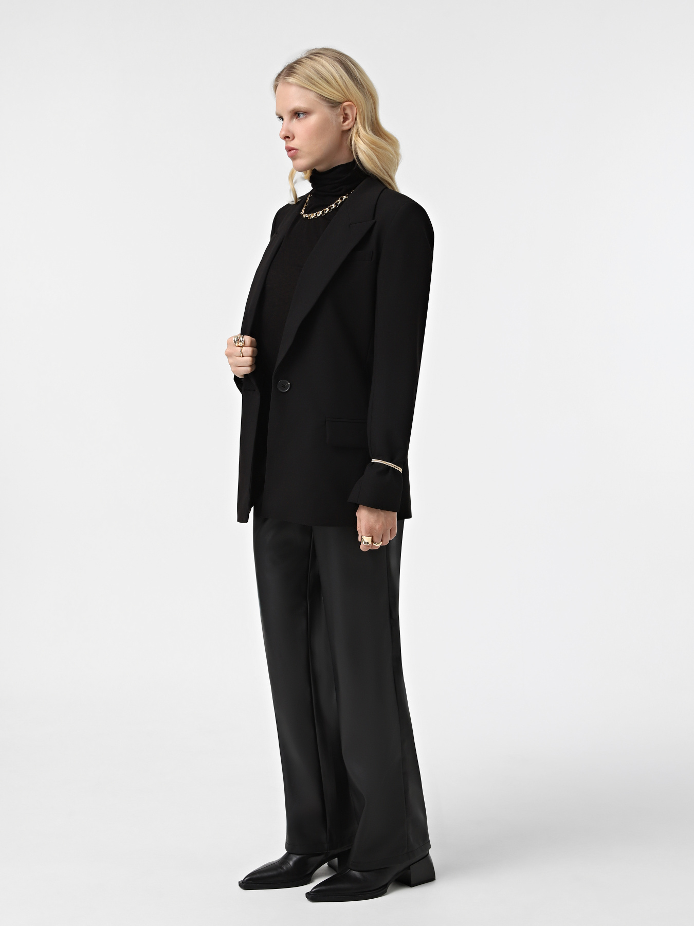 Палаццо Only модель 15324777_Black Палаццо Only модель 15324777_Black Фото