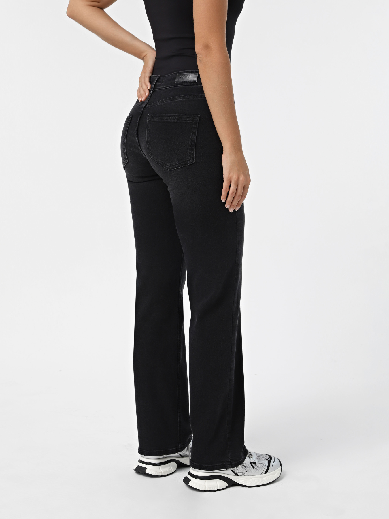 Прямі джинси Only модель 15330779_Washed Black Фото