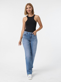 Прямі джинси Only модель 15330787_Medium Blue Denim Фото