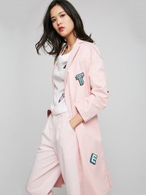 Кардиган Only модель 117108516C19_рожевий комб. Фото