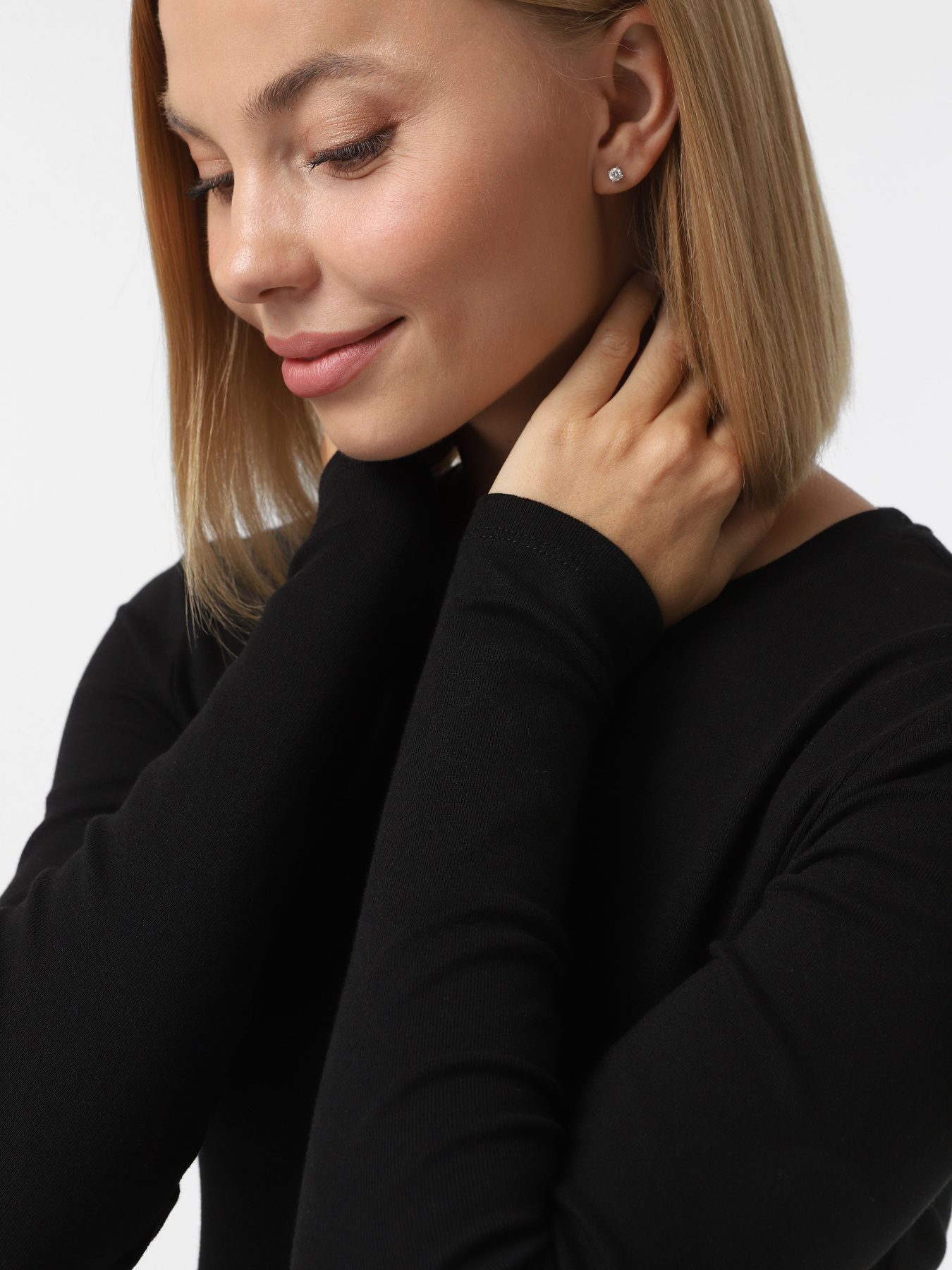 Лонгслів Only модель 15323159_Black Фото