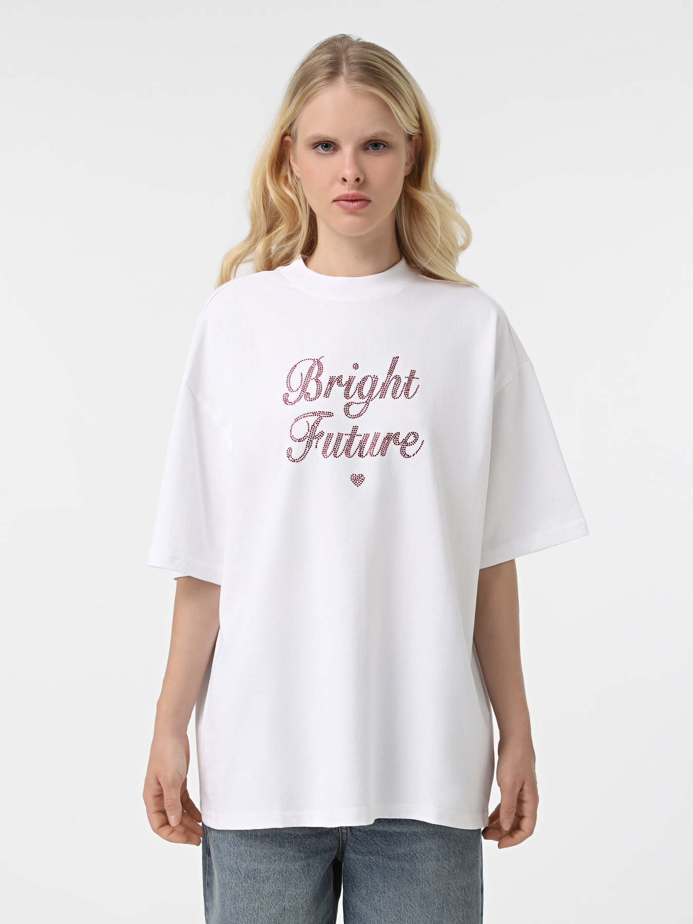 Футболка Only модель 15329778_Bright White Bright Фото