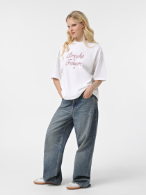 Футболка Only модель 15329778_Bright White Bright Фото