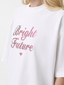 Футболка Only модель 15329778_Bright White Bright Фото