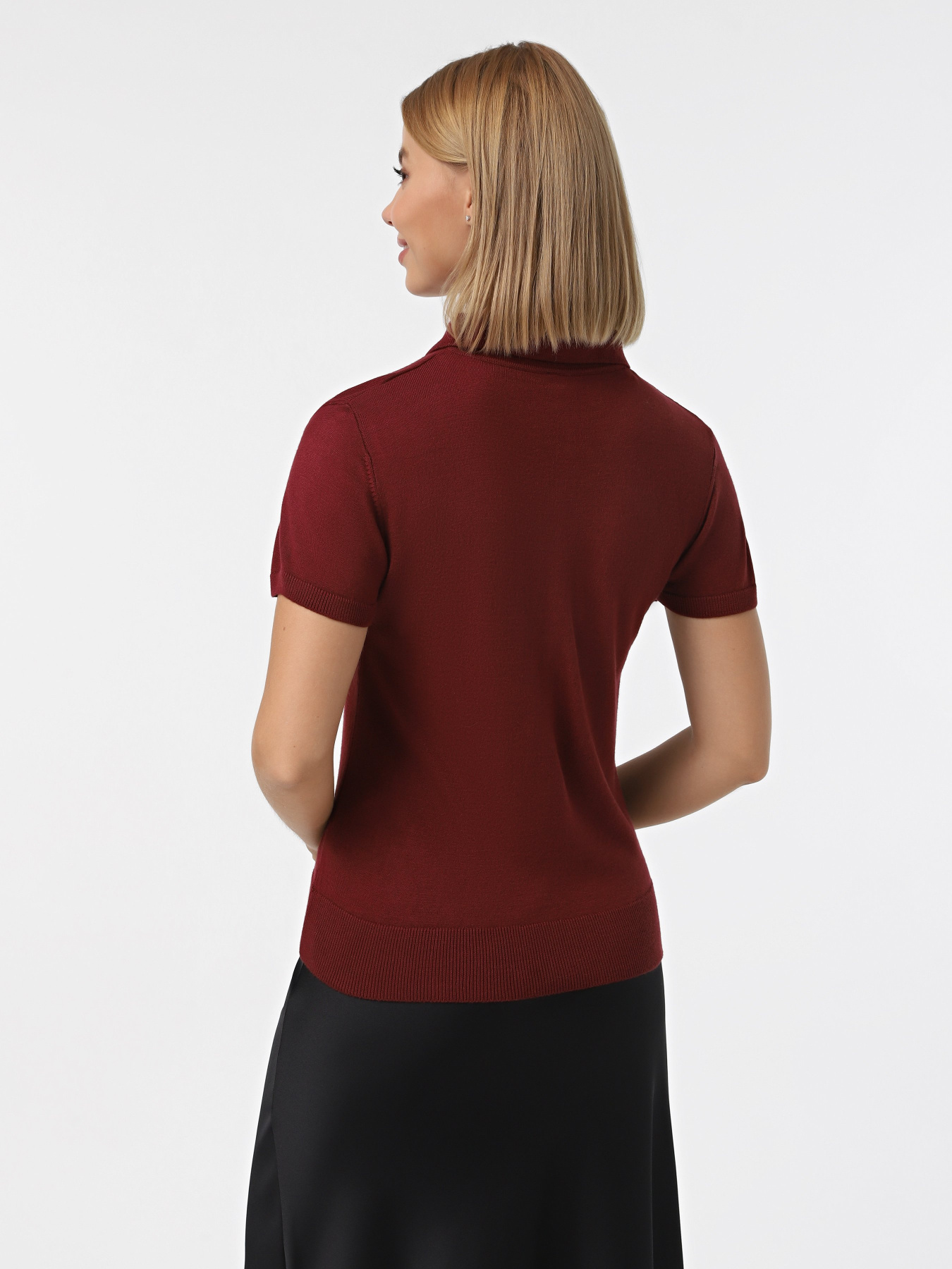 Поло Only модель 15347183_Cabernet Фото