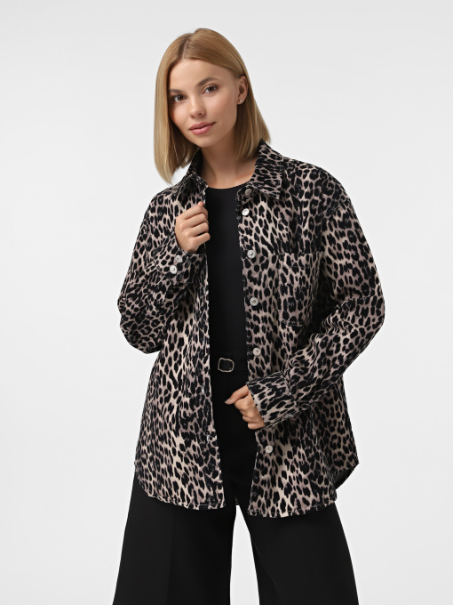 Рубашка Only модель 15342526_Black LEO Фото