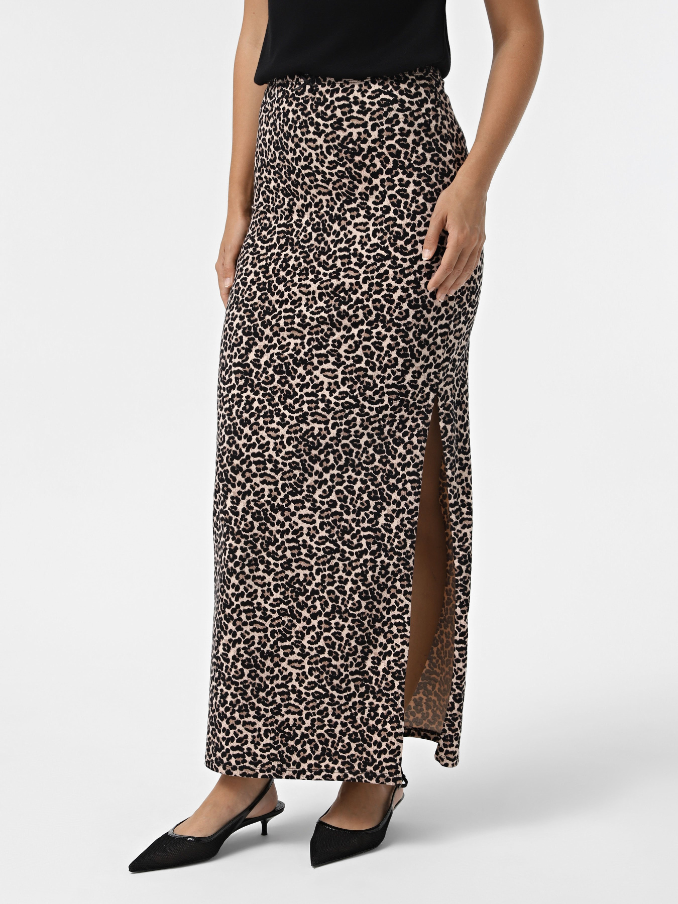 Спідниця максі Only модель 15347195_Black Leo Фото