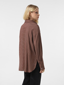 Рубашка в клетку Only модель 15344363_Mustang WHITE Рубашка в клетку Only модель 15344363_Mustang WHITE Фото