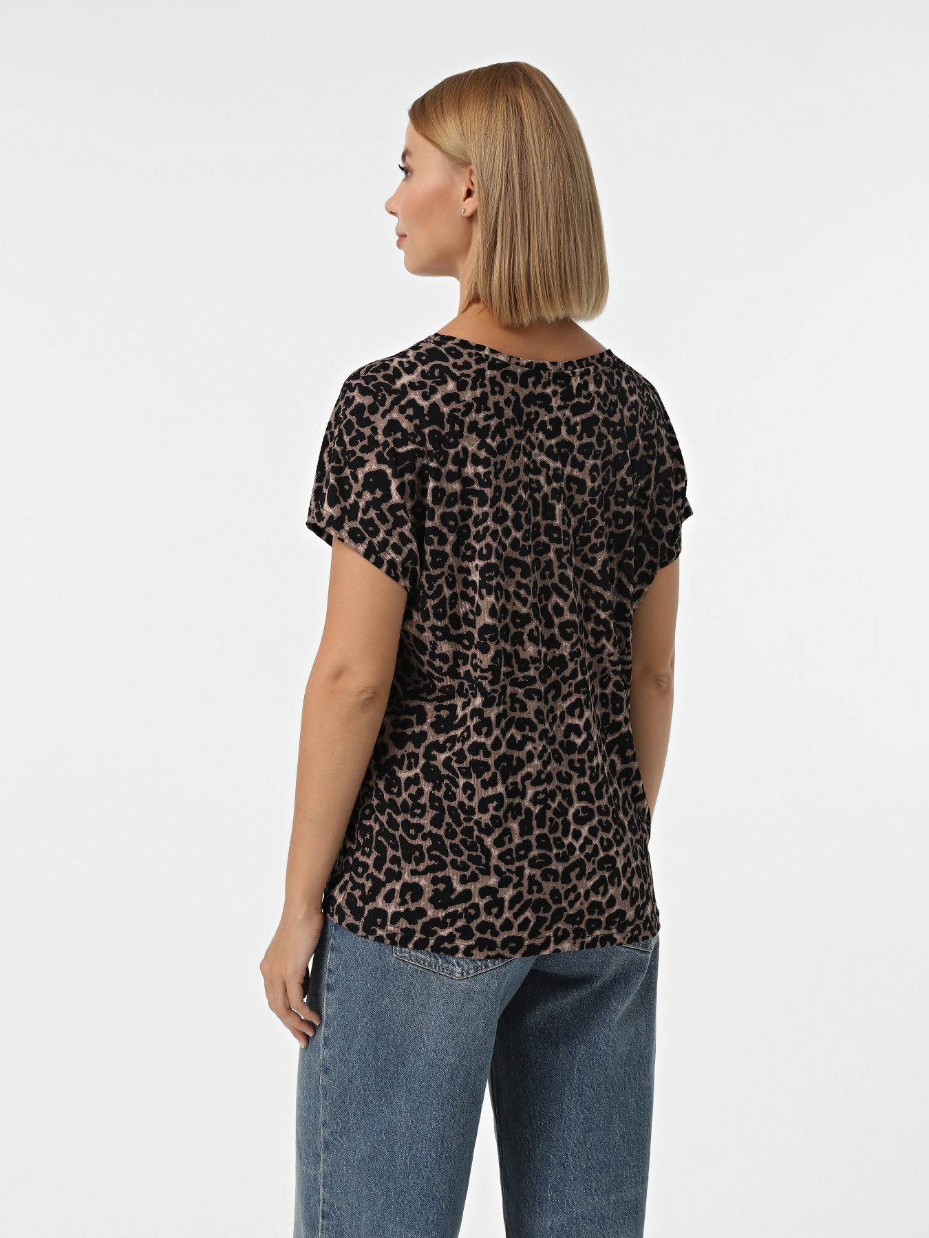 Футболка Only модель 15344399_Black Fancy leo Фото