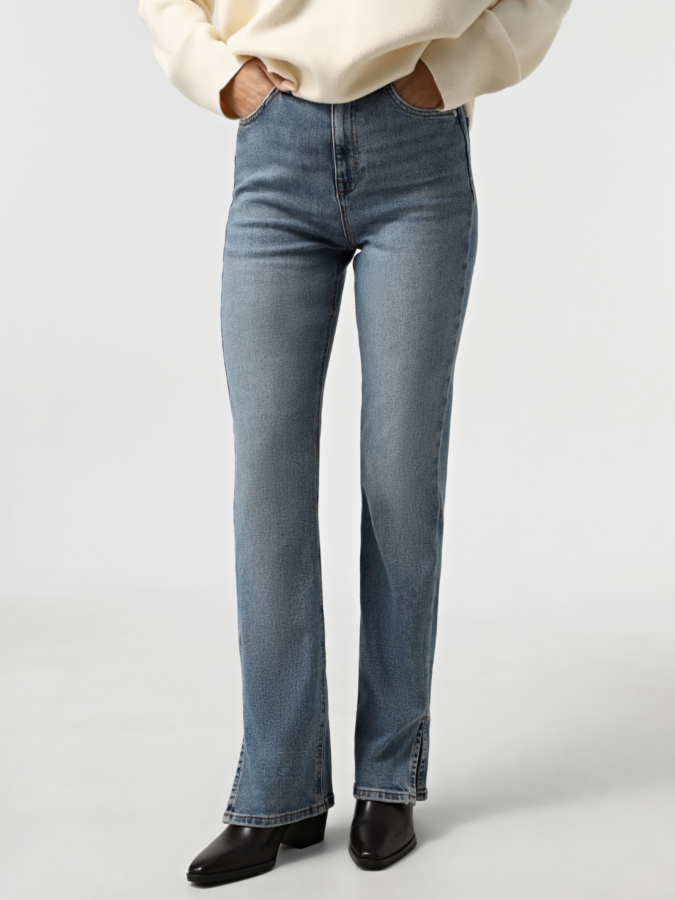 Прямі джинси Only модель 15298007_Light Medium Blue Denim Фото