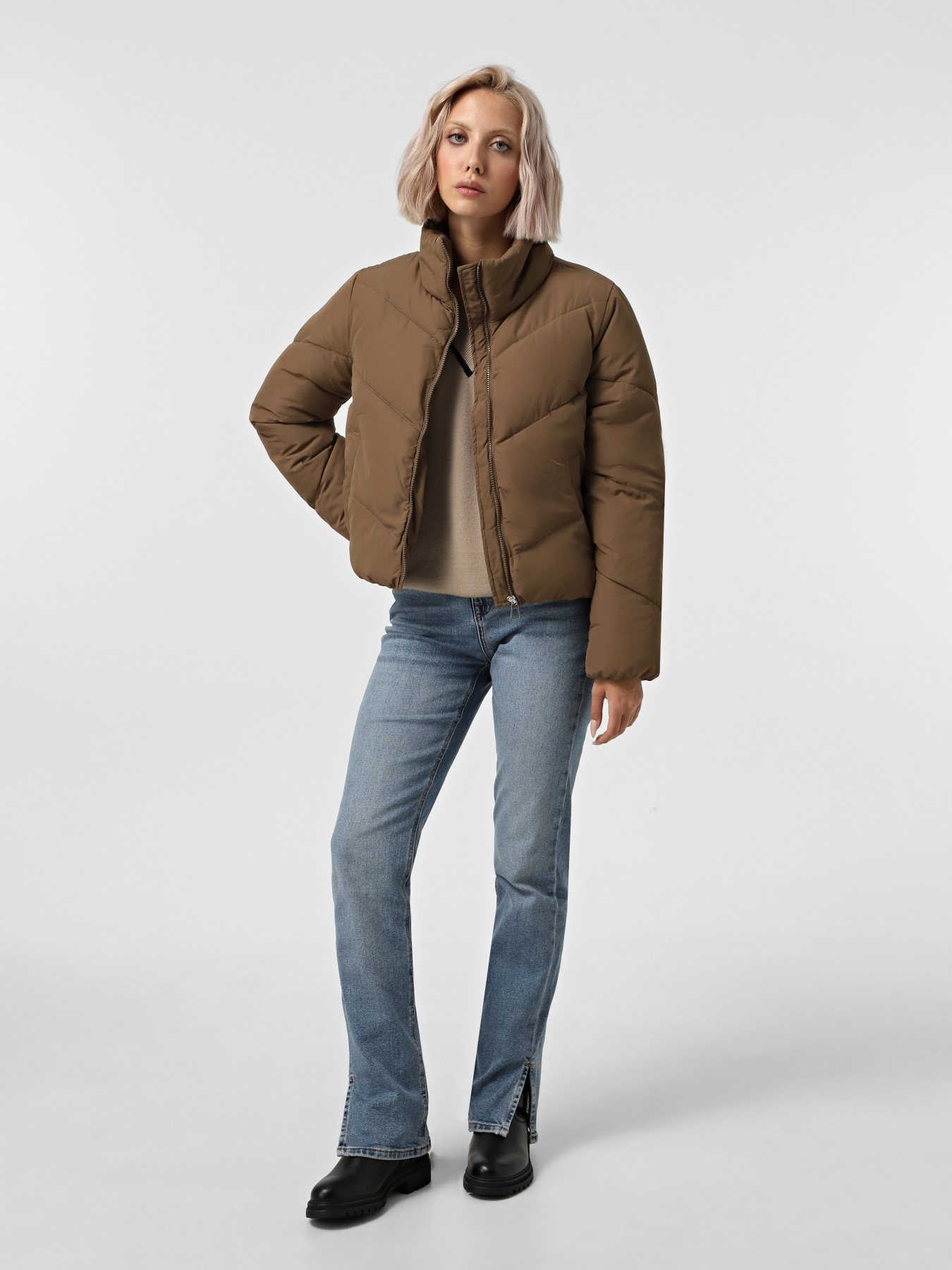 Демисезонная куртка Only модель 15308639_Walnut Демисезонная куртка Only модель 15308639_Walnut Фото