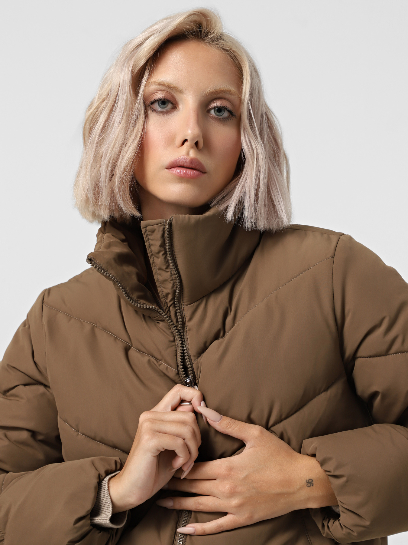 Демисезонная куртка Only модель 15308639_Walnut Демисезонная куртка Only модель 15308639_Walnut Фото