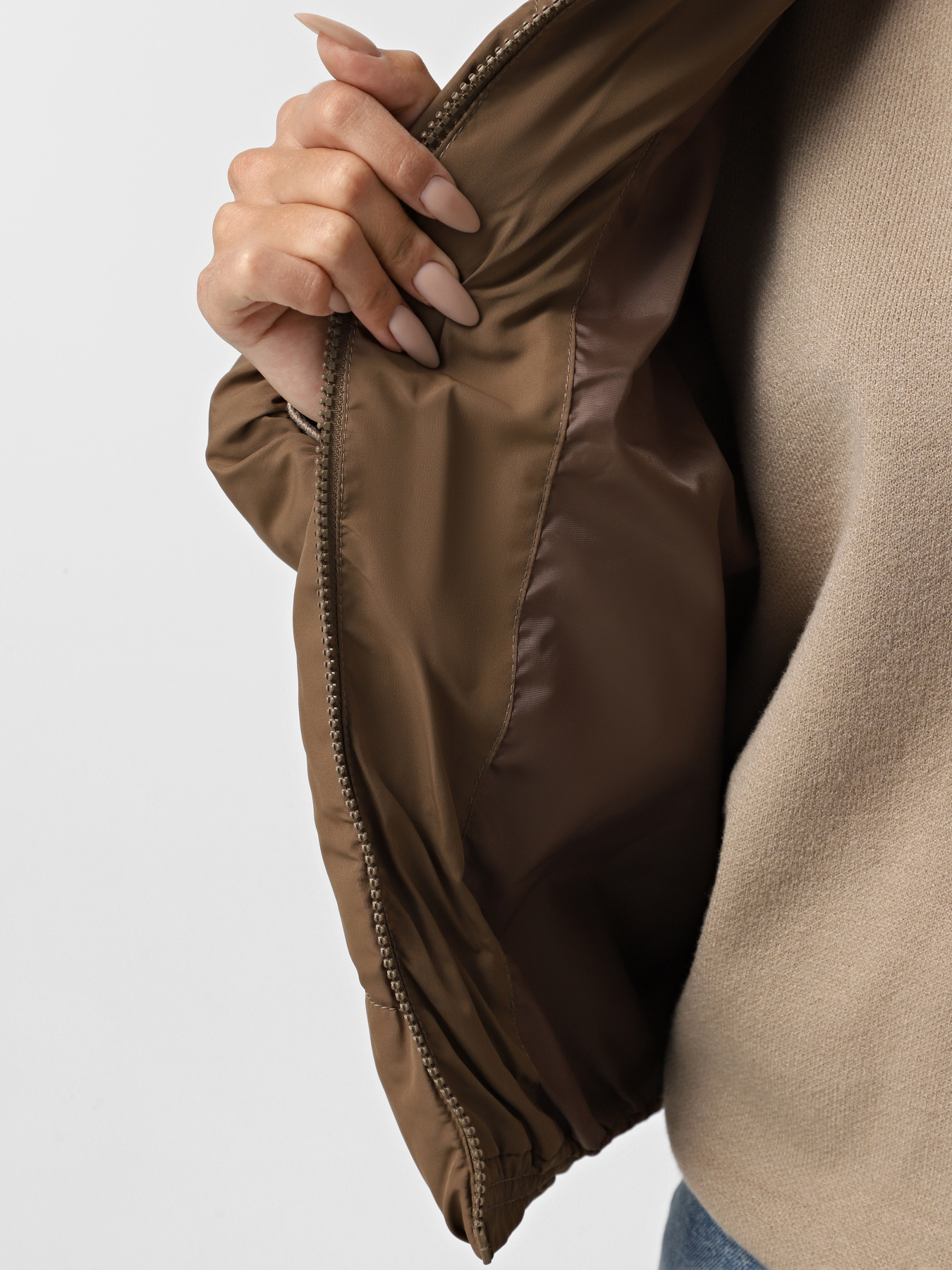 Демисезонная куртка Only модель 15308639_Walnut Демисезонная куртка Only модель 15308639_Walnut Фото