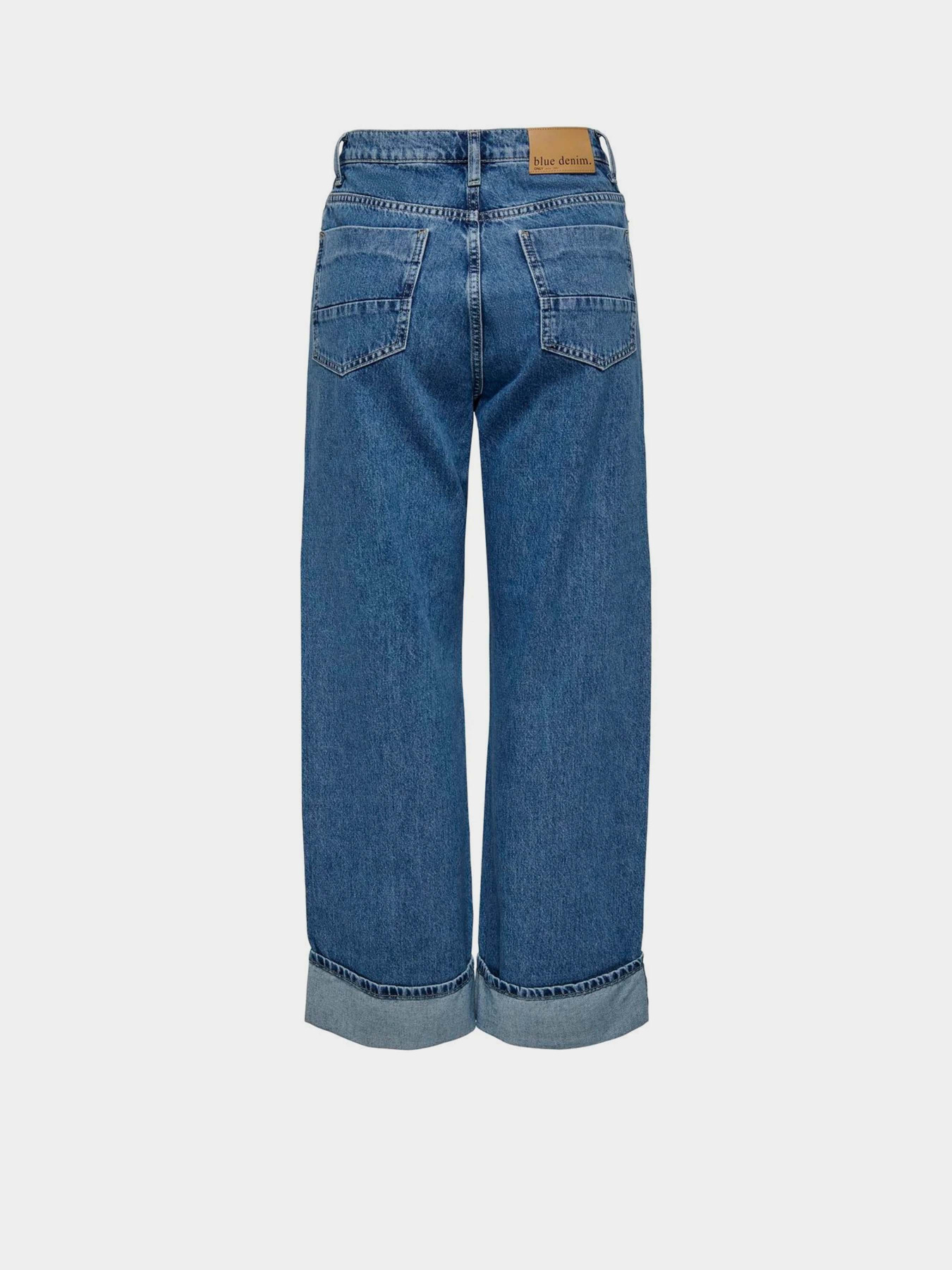 Широкі джинси Only модель 15325823_Medium Blue Denim Фото