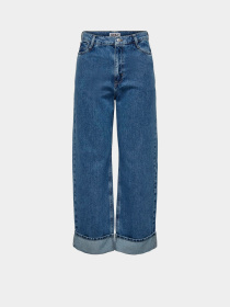 Широкі джинси Only модель 15325823_Medium Blue Denim Фото