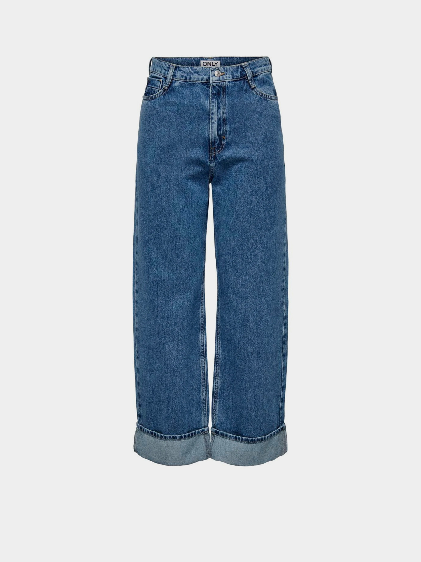 Широкі джинси Only модель 15325823_Medium Blue Denim Фото