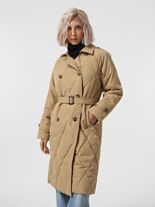 Тренч Only модель 15326055_Petrified Oak Фото