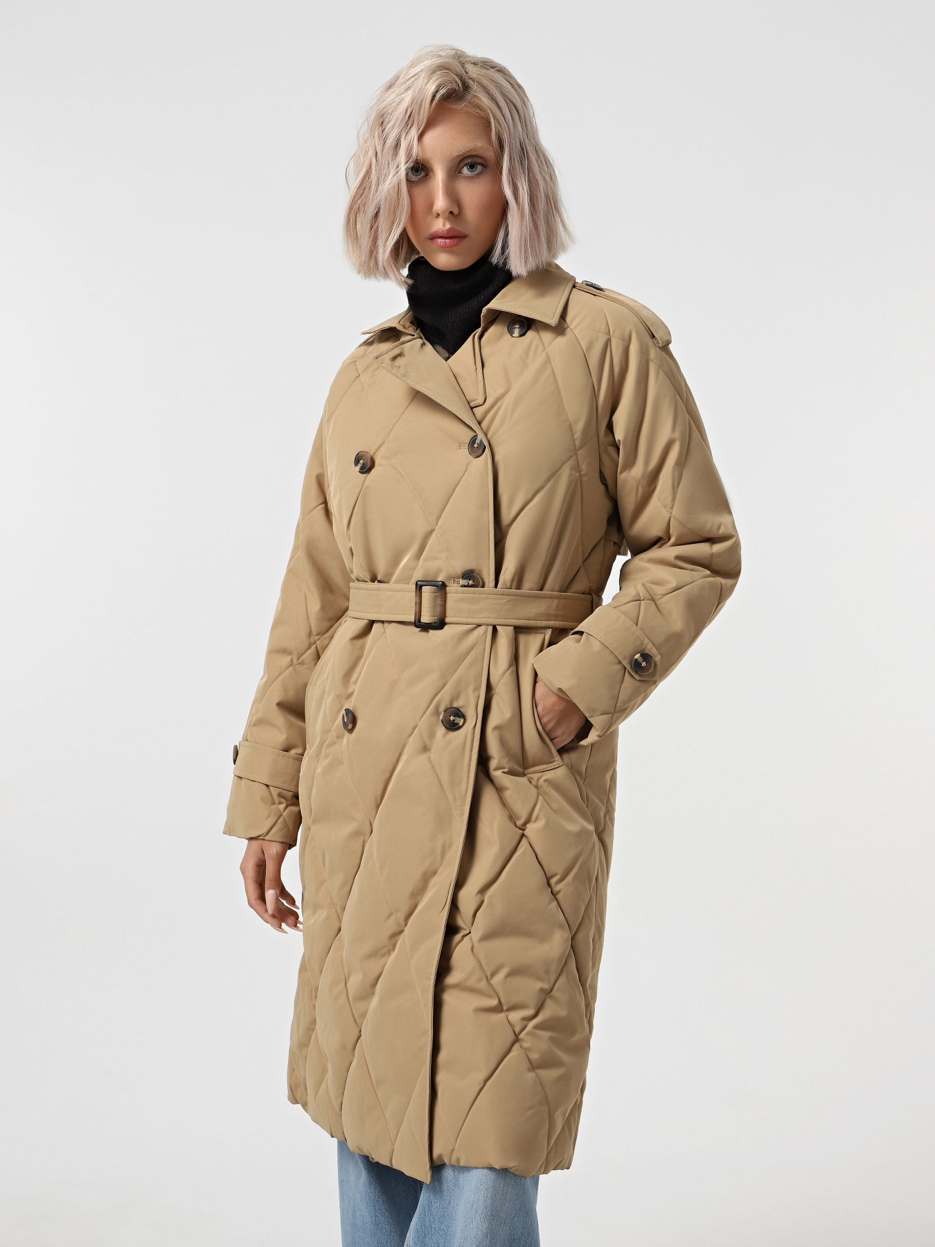 Тренч Only модель 15326055_Petrified Oak Фото