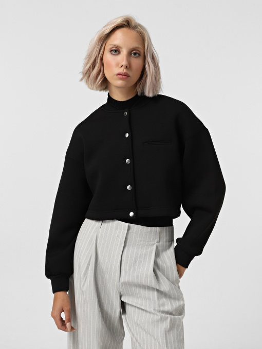 Бомбер Only модель 15347322_Black Фото