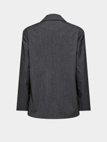 Блейзер Only модель 15328181_Dark Grey Melange WHITE PI Фото
