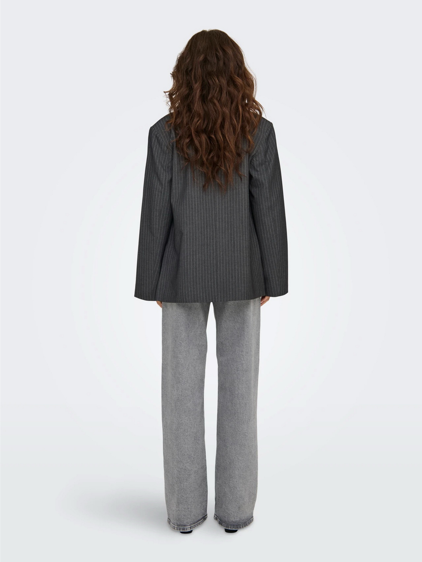 Блейзер Only модель 15328181_Dark Grey Melange WHITE PI Фото