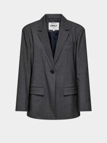 Блейзер Only модель 15328181_Dark Grey Melange WHITE PI Фото