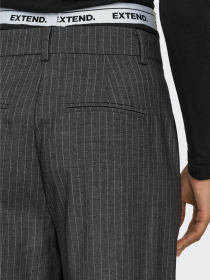 Палаццо Only модель 15328178_Dark Grey Melange WHITE PI Фото