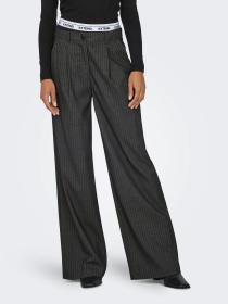 Палаццо Only модель 15328178_Dark Grey Melange WHITE PI Фото