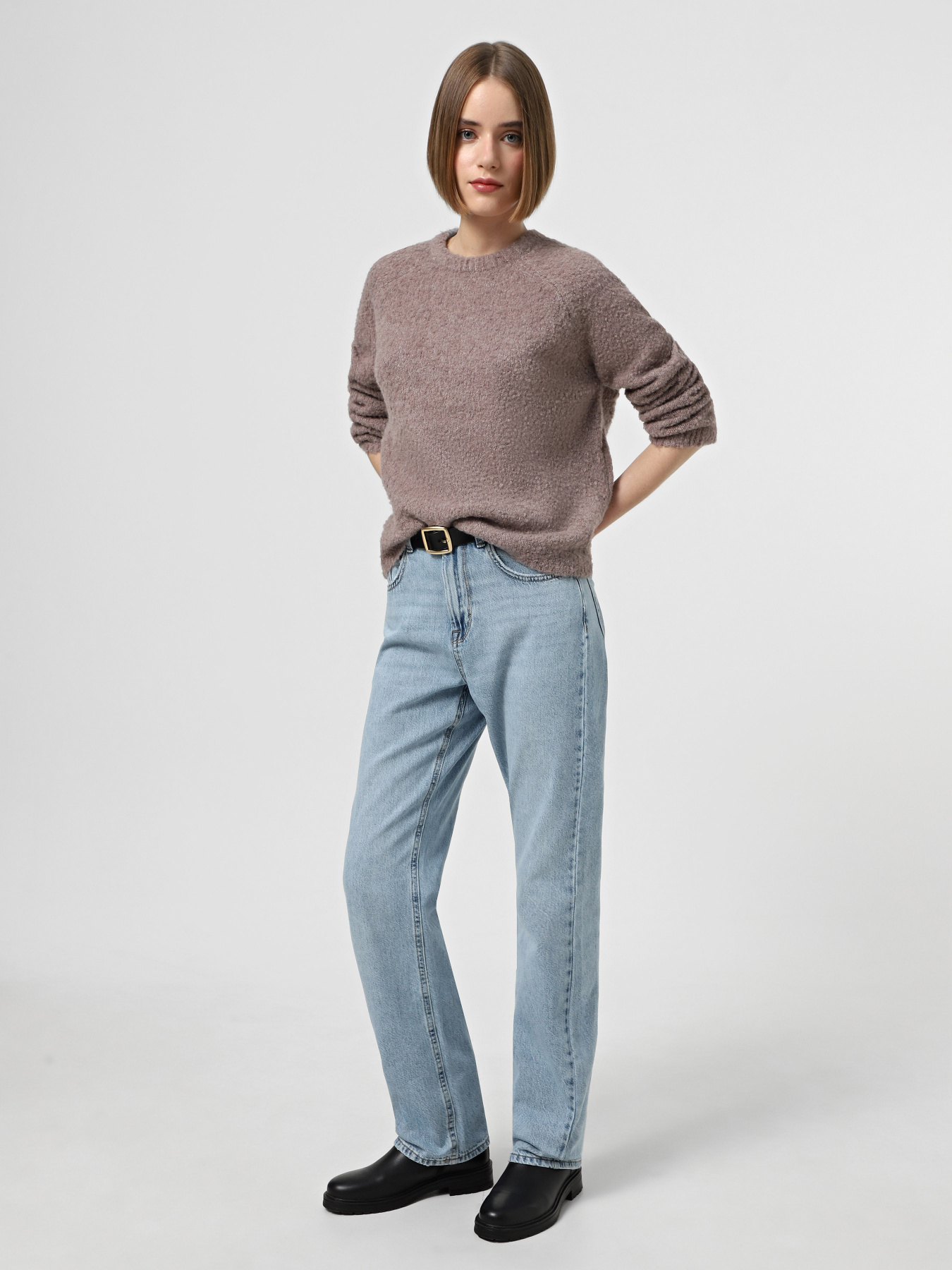 Прямые джинсы Only модель 15311645_Light Blue Denim Фото