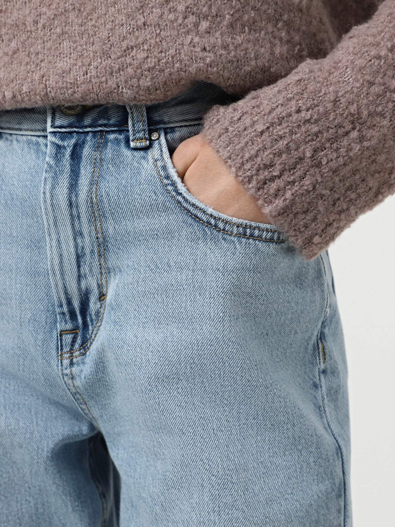 Прямі джинси Only модель 15311645_Light Blue Denim Фото