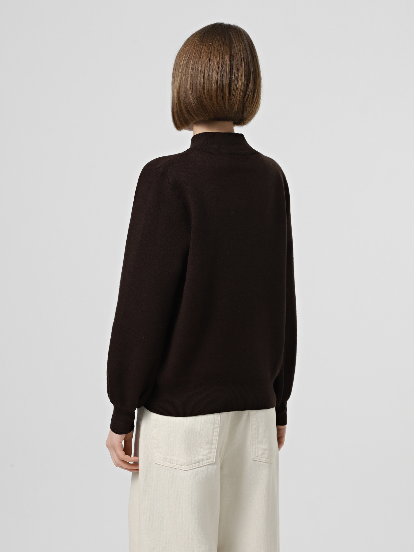 Свитер Only модель 15327635_Chocolate Torte solid Фото