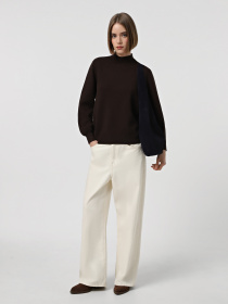 Свитер Only модель 15327635_Chocolate Torte solid Фото