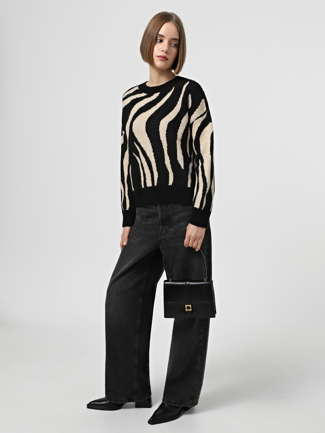 Джемпер Only модель 15328215_Black Humus Фото