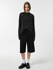 Джемпер Only модель 15328220_Black Dark Gray Twist Фото