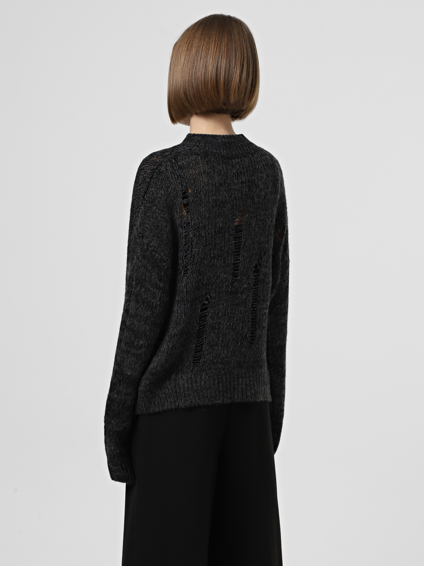 Джемпер Only модель 15328220_Black Dark Gray Twist Фото