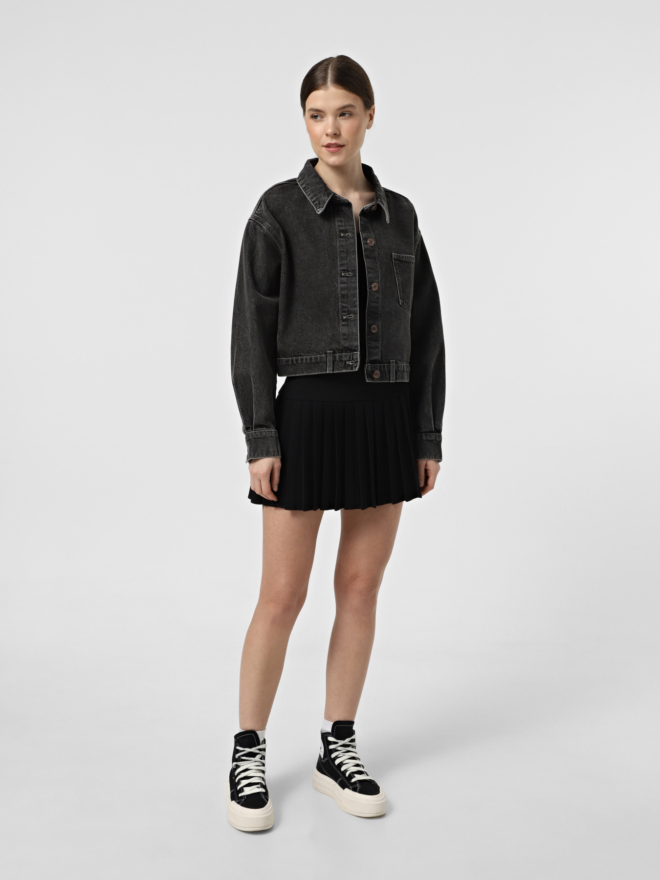 Джинсова куртка Only модель 15330000_Light Grey Denim Фото