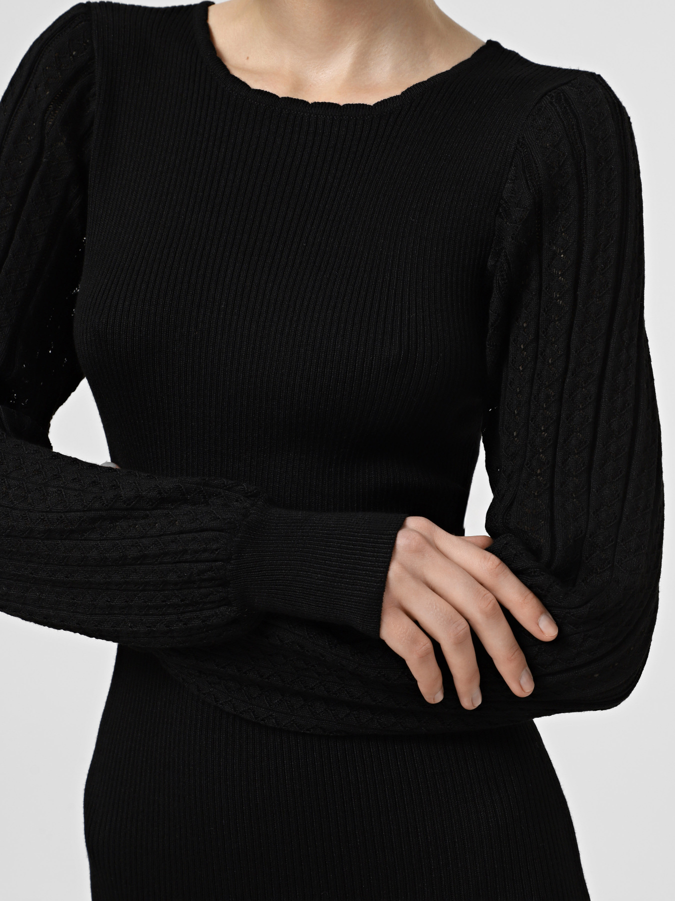 Платье мини Only модель 15330336_Black Платье мини Only модель 15330336_Black Фото