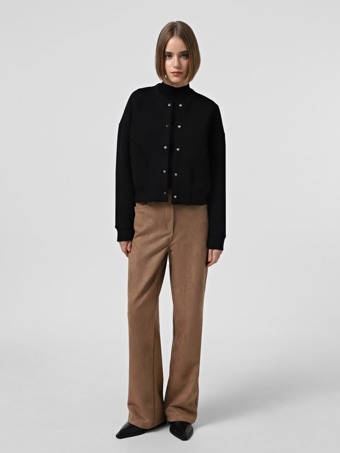 Бомбер Only модель 15336901_Black Фото