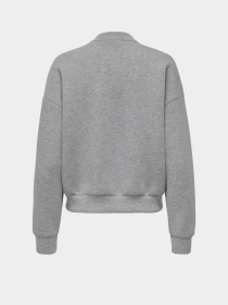 Бомбер Only модель 15336901_Light Grey Melange Фото