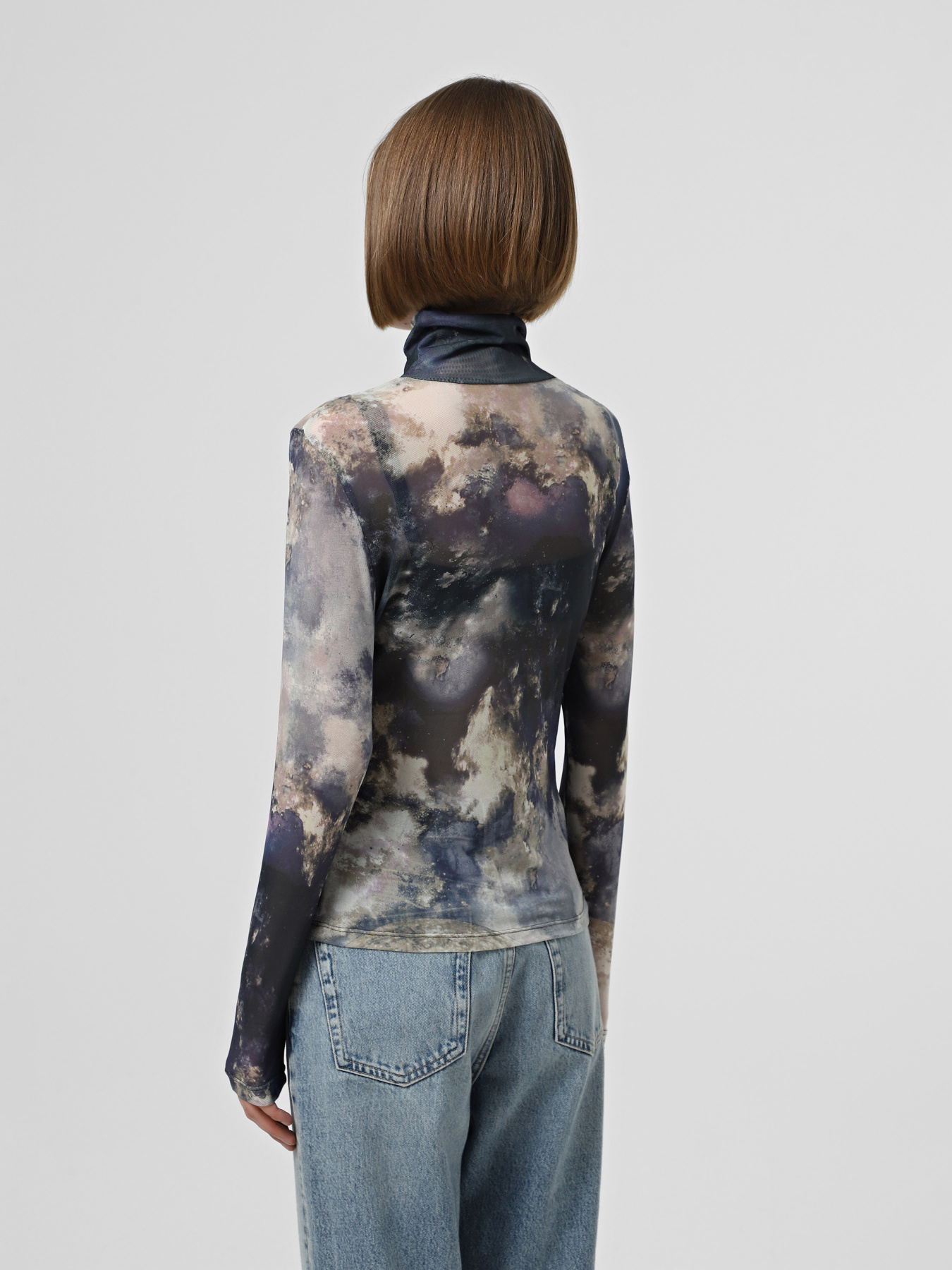 Водолазка Only модель 15337469_Blanc De Blanc Galaxy Фото